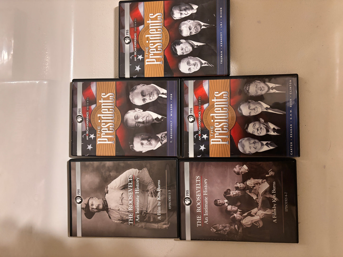 The Presidents (24 DVD Disc Set) American Experience An Intimate History): PBS - FREE SHIPPING