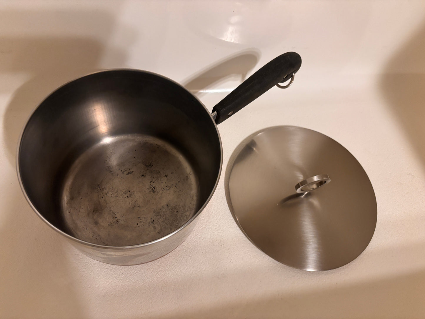REVERE WARE 2 QT. Sauce Pan Copper Bottom Vintage Pre-1968 USA~ Rome, NY- FREE SHIPPING
