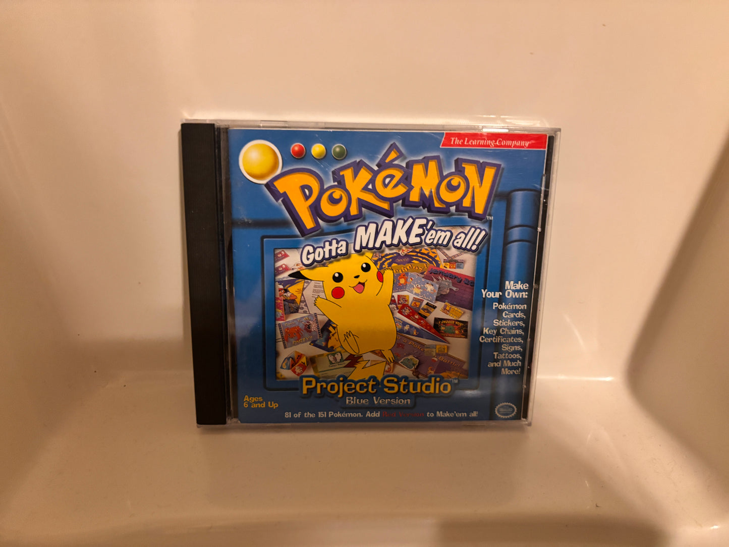 POKÉMON PROJECT STUDIO BLUE VERSION COMPLETE - FREE SHIPPING