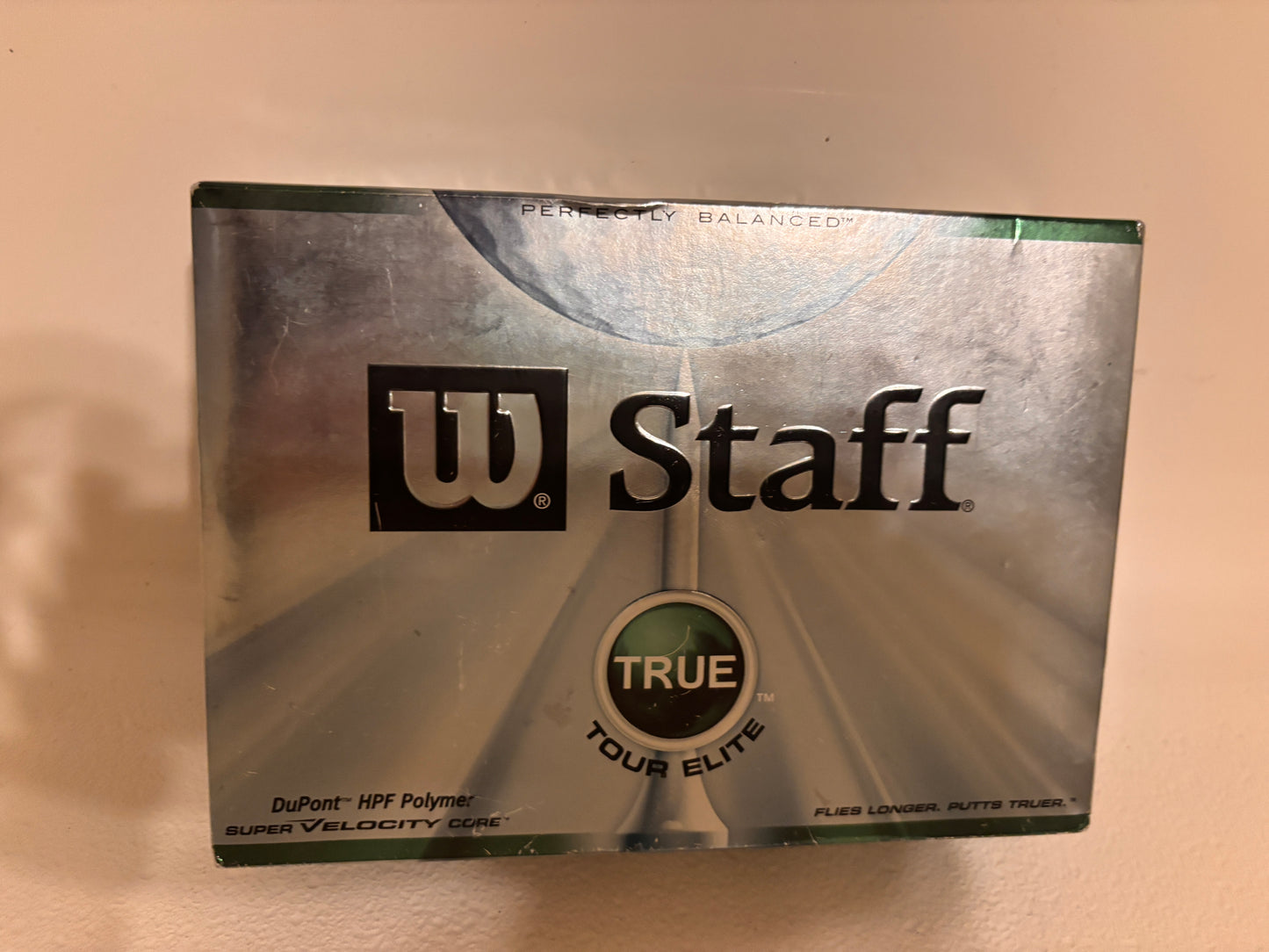 Wilson Staff True Velocity Golf Balls 1 Box Of 12 NEW in Package - FREE SHIPPING