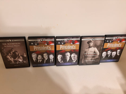 The Presidents (24 DVD Disc Set) American Experience An Intimate History): PBS - FREE SHIPPING