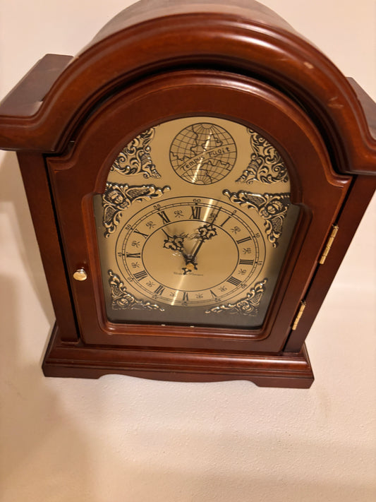 Seth Tomas Mantel Click Westminster Whittington Chime - Working Clock-FREE SHIPPING