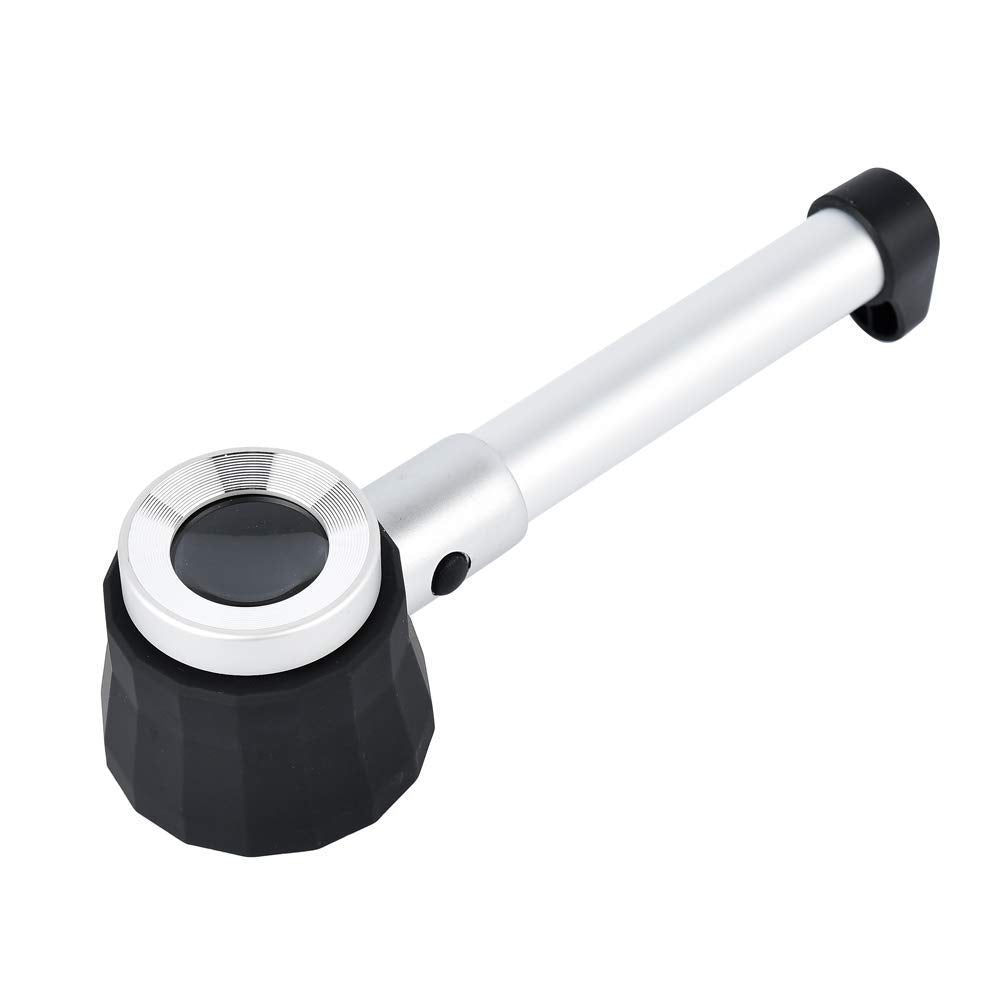 Vludiss 10X Lighted Magnifying Glass for Jewelry, Coins & Antiques
