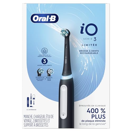 Oral-B iO Deep Clean Rechargeable Electric Powered Toothbrush, Black