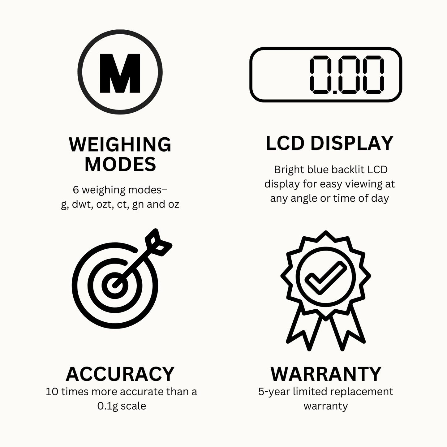 GemOro Platinum XP500 Precision Digital Jewelry Scale