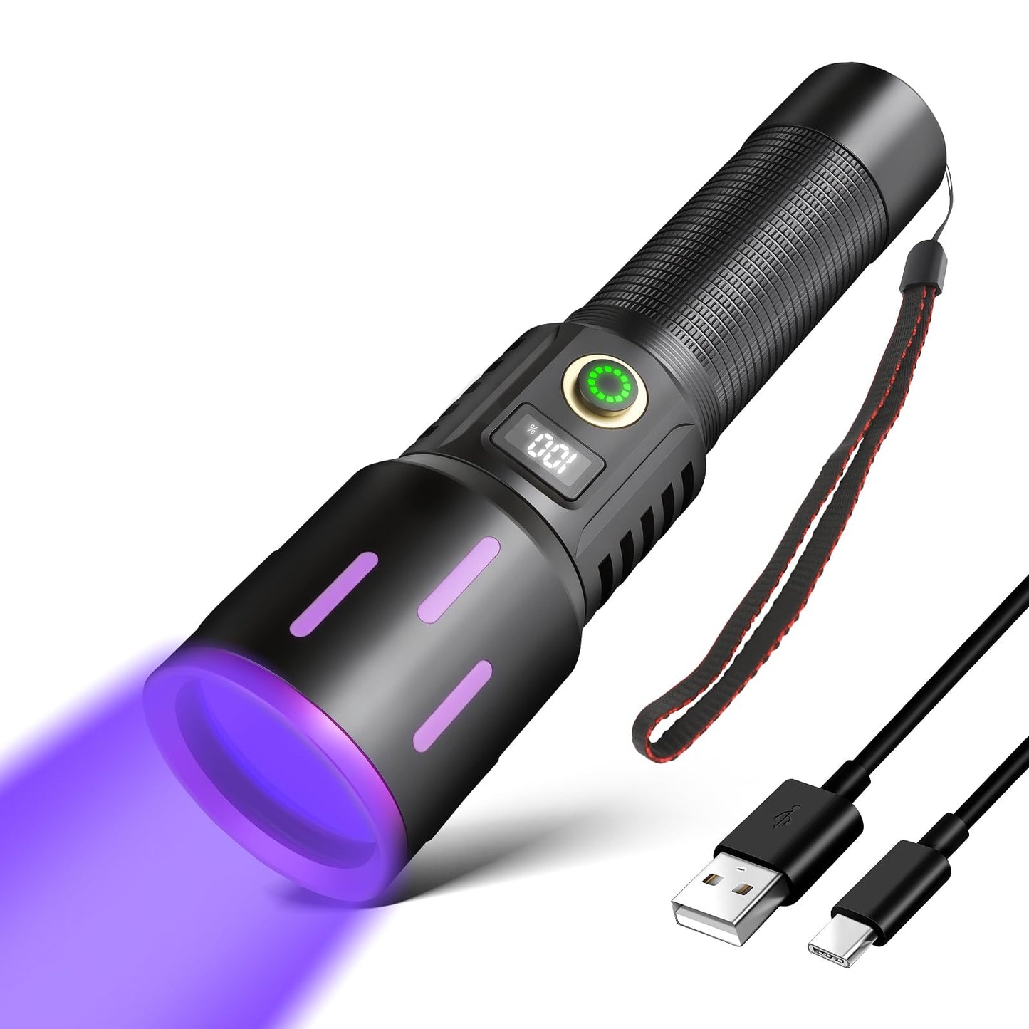 XLENTGEN 365NM UV Flashlight for Antique and Coin Detection