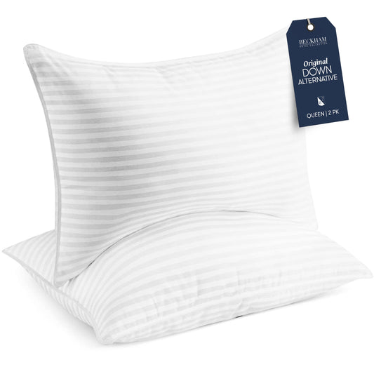 Beckham Hotel Collection Down Alternative Bed Pillows Set of 2