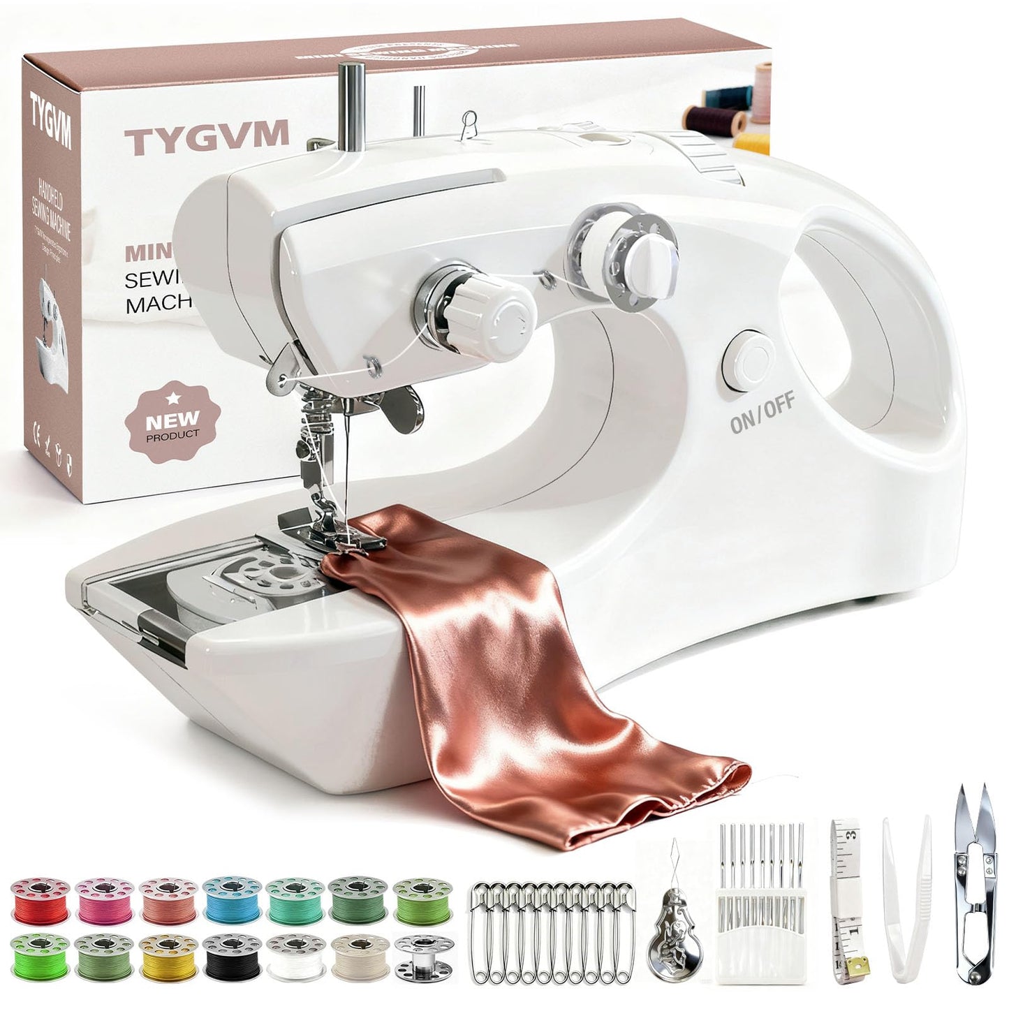 Portable Cordless Handheld Sewing Machine, ideal Sewing Machine for Beginners.