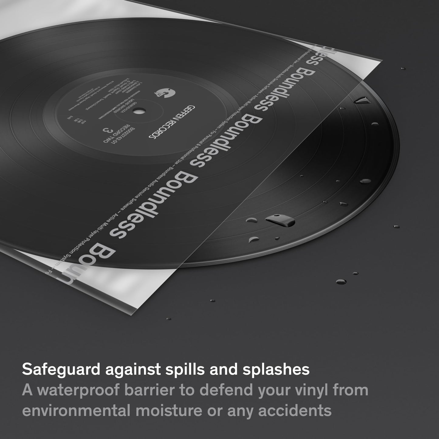 Boundless Audio Anti-Static Vinyl Record Inner Sleeves, 50 Pack
