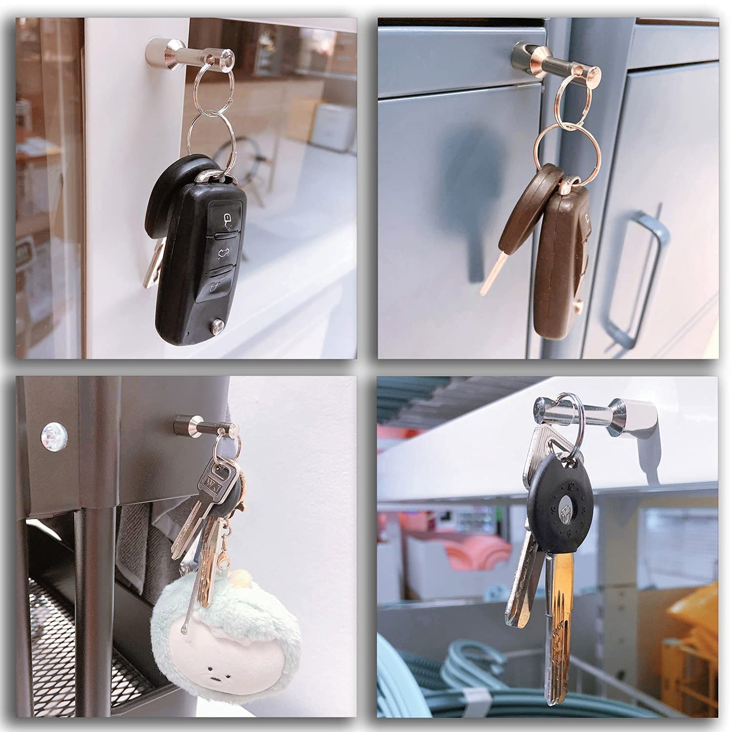 Keychain Magnet for Testing Brass, Gold, Silver, Jewelry,Ferrous Metals D12mm