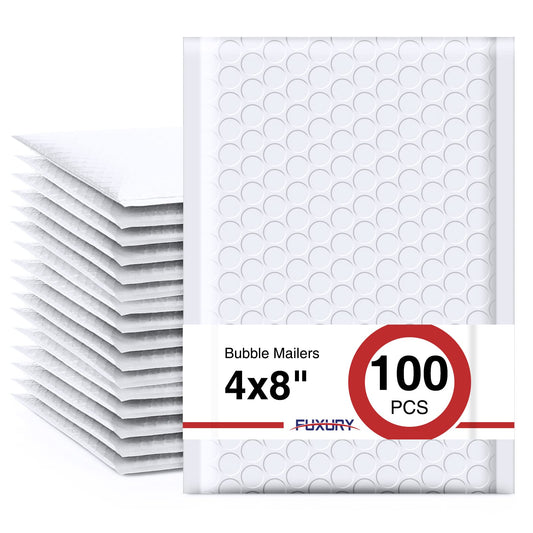 Bubble White Padded Envelopes for Mailers 100 Pack