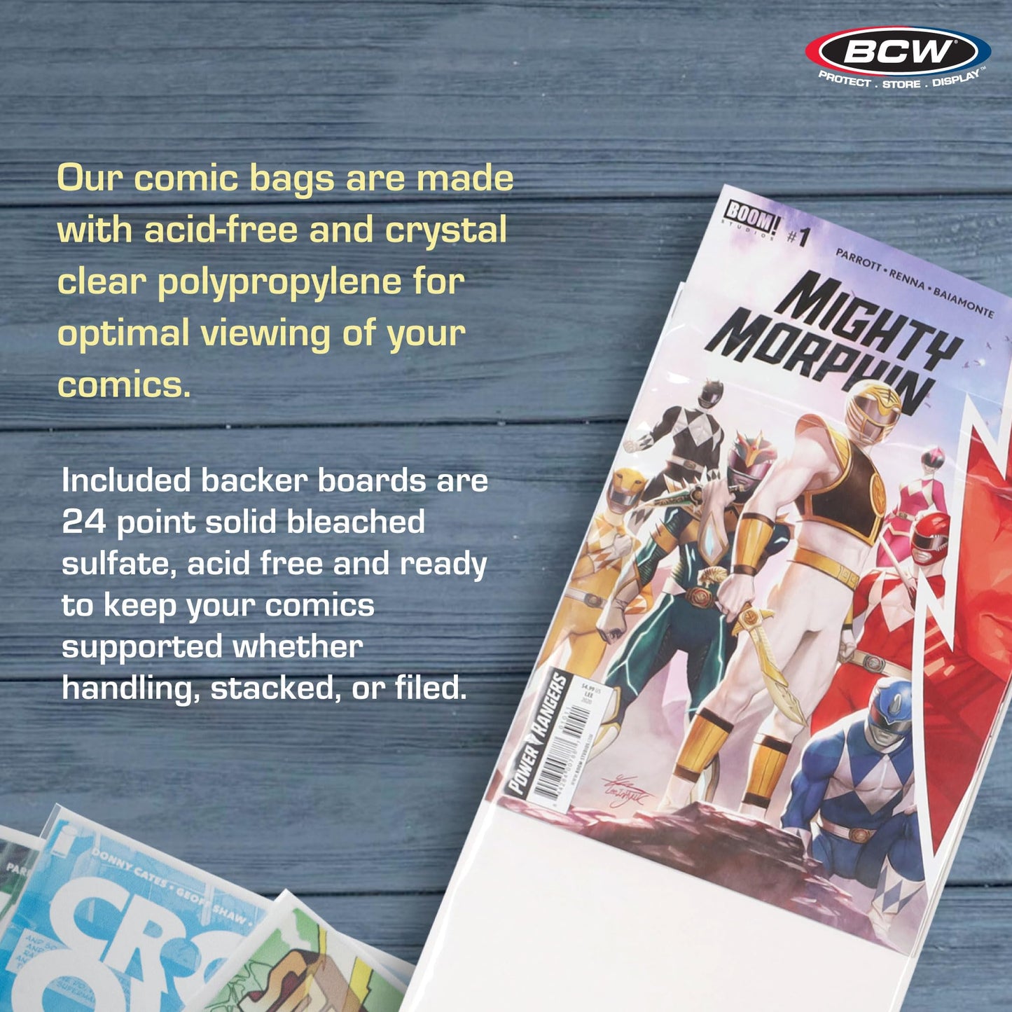 BCW Comic Book Protection Bags and Backing Boards, 200