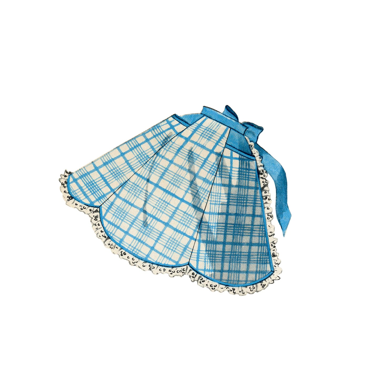 Misses' Vintage Apron Sewing Pattern Kit, Code 9311