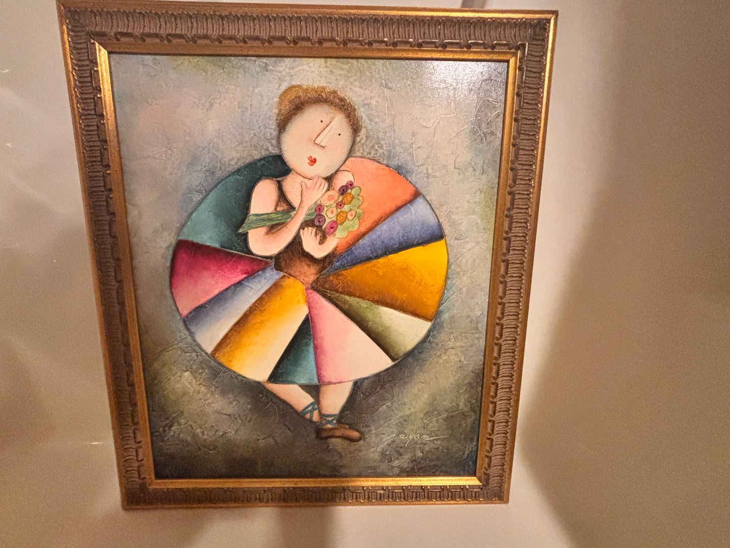 Ballerina Oil Painting By Joyce Roybal - FREE SHIPPING